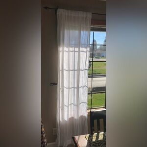 Sheer Window Curtain Panel